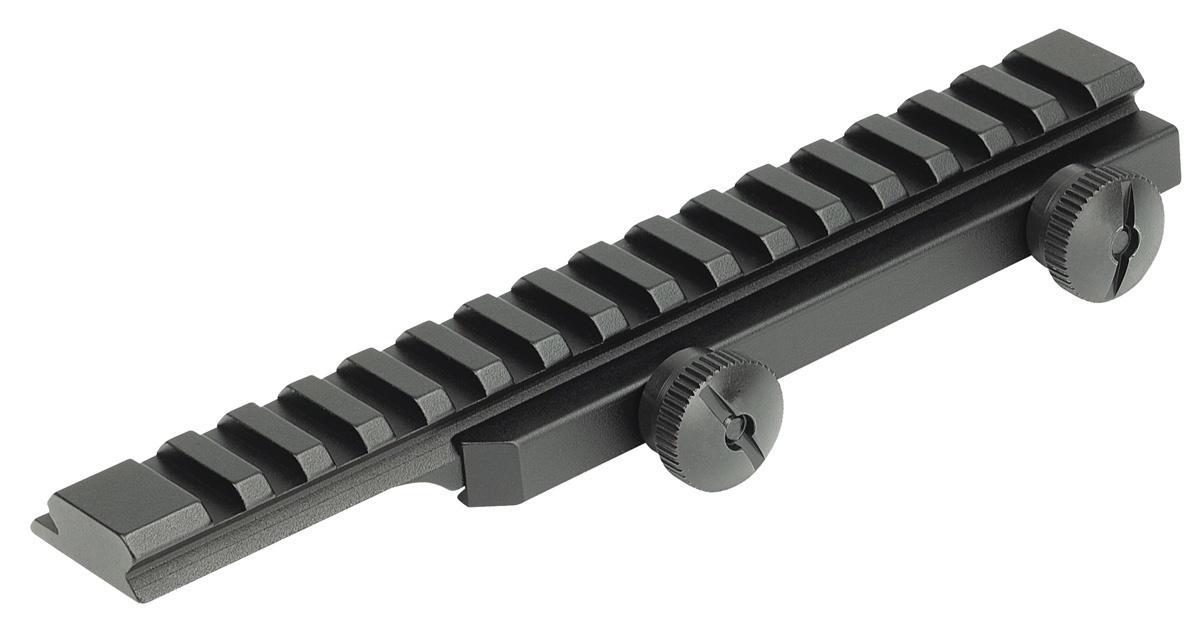 Weaver Flat Top Optics Riser Rail with Thumbnut Mount for AR-15 and M16