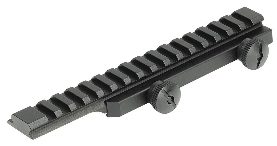 Weaver Flat Top Optics Riser Rail with Thumbnut Mount for AR-15 and M16