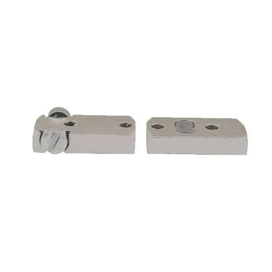 Weaver 2-Piece Grand Slam Steel Dovetail Base - Savage Rifles, Silver Finish
