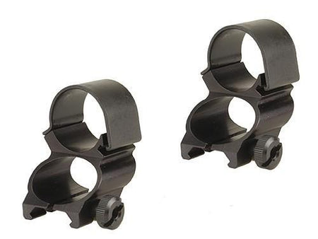 Weaver 1-Inch Detachable See-Thru Scope Rings - Extension - Black
