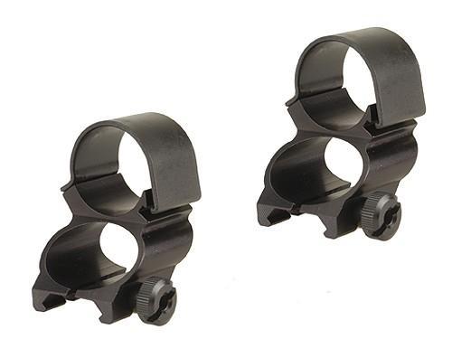 Weaver 1-Inch Detachable See-Thru Scope Rings - Extension - Black