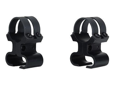 Weaver 1" .22 Tip Off Black See-Thru Steel Lock Ringmount – No Base Required
