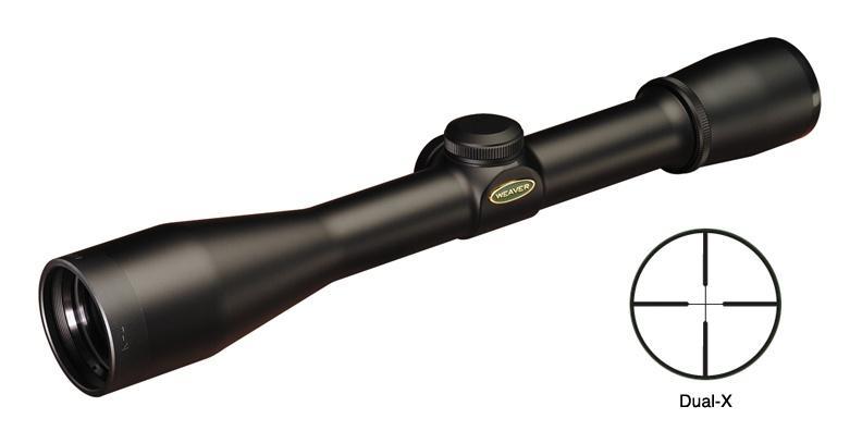 Weaver Classic K-4 4x38mm Rifle Scope Matte Black