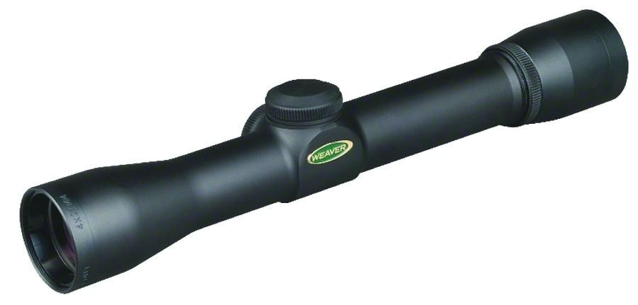 Weaver Classic Scout 4x28mm Dual-X Matte Black Rifle Scope