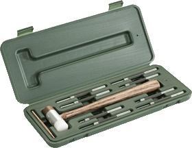 Weaver Gunsmith Hammer & Punch Set - Brass and Plastic Faces