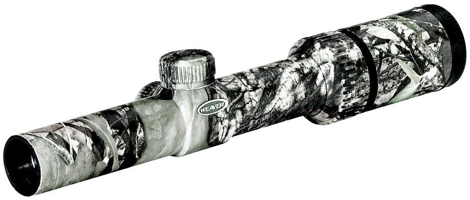 Weaver Kaspa Hunting Series 1-4x24mm B-X Reticle Rifle Scope Mossy Oak Infinity