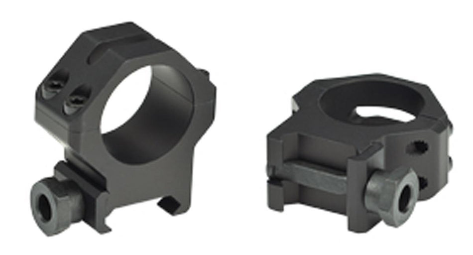 Weaver 4-Hole Tactical Picatinny Scope Rings 30mm Low Profile Matte