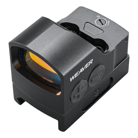 Weaver Classic 4 MOA Red Dot Reflex Sight with Low-Profile Pistol Mount