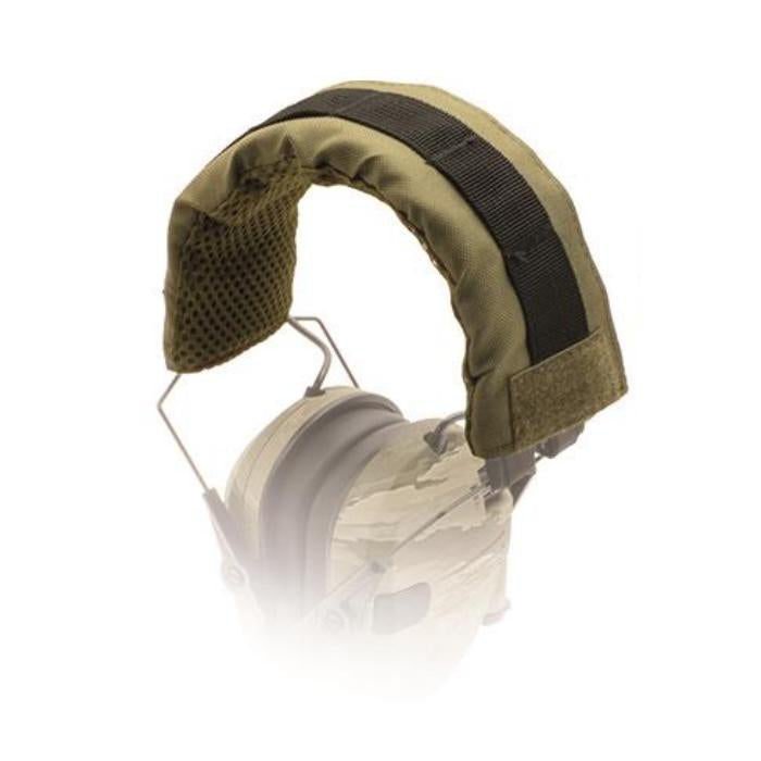 Walker's Molle Headband Wrap for Hearing Muffs Olive Drape Green