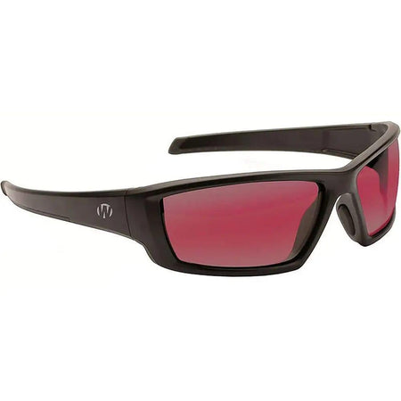 Walker's Vector Full Frame Impact Resistant Shooting Glasses Black/Rose with Case