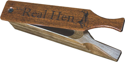 WoodHaven Custom Calls Real Hen Walnut Trough Turkey Box Call