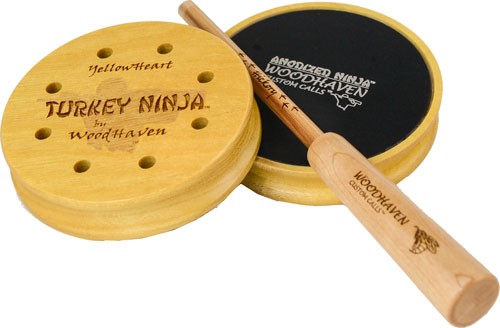 WoodHaven Custom Calls Ninja Aluminum Surface Turkey Pot Call
