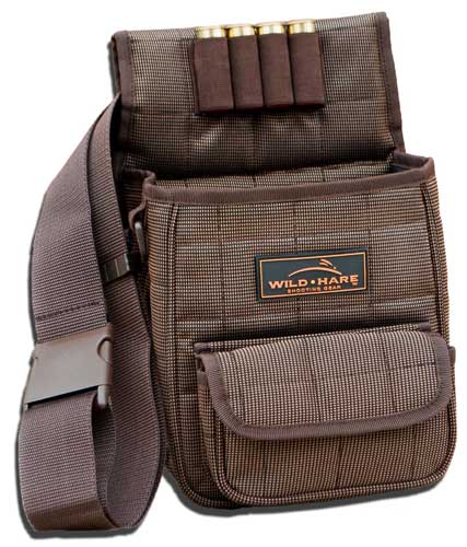 Wild Hare Premium Shotgun Shell Pouch Brown by Peregrine Outdoors