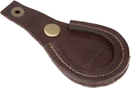 Wild Hare Leather Shooting Toe Pad Java by Peregrine Outdoors