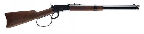 Winchester Model 1892 Large Loop Carbine 44 Rem Mag 10+1, 20in Blued, Satin Walnut Stock