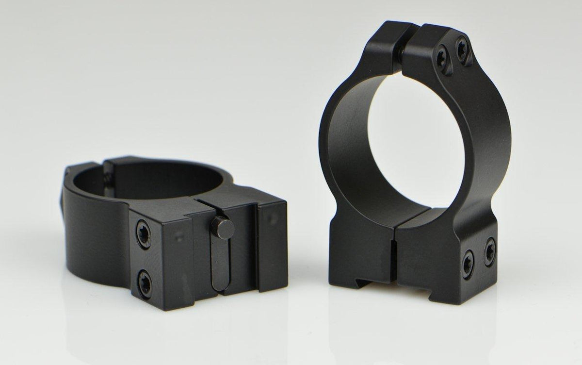 Warne Tikka Fixed Scope Rings 2-Piece Grooved Receiver 30mm Medium Matte Finish