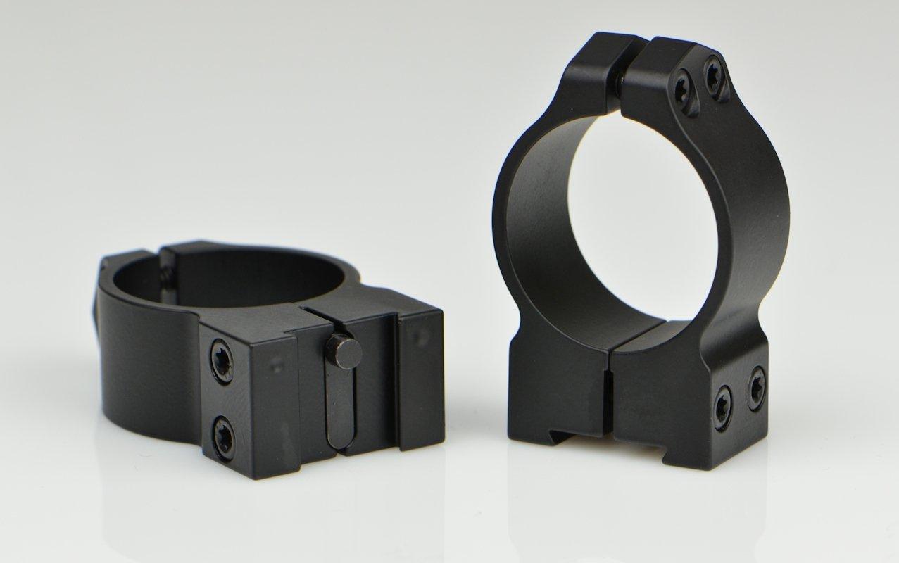 Warne Tikka Fixed Scope Rings 2-Piece Grooved Receiver 30mm Medium Matte Finish