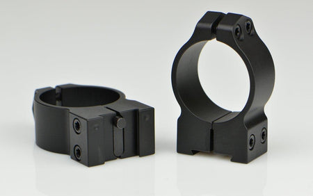 Warne Tikka Fixed Scope Rings 2-Piece Grooved Receiver 30mm Medium Matte Finish