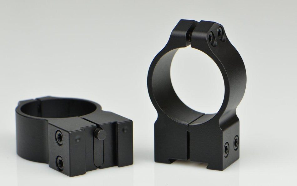 Warne 2-Piece Maxima Fixed Tikka Scope Ringmounts 30mm High Matte