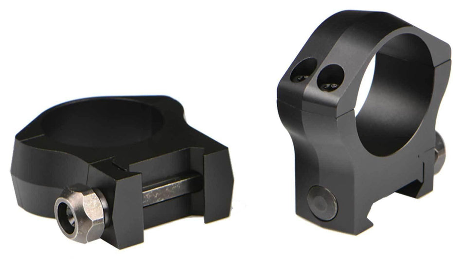 Warne Mountain Tech 2-Piece Picatinny Style Scope Rings 1 Inch Medium Matte