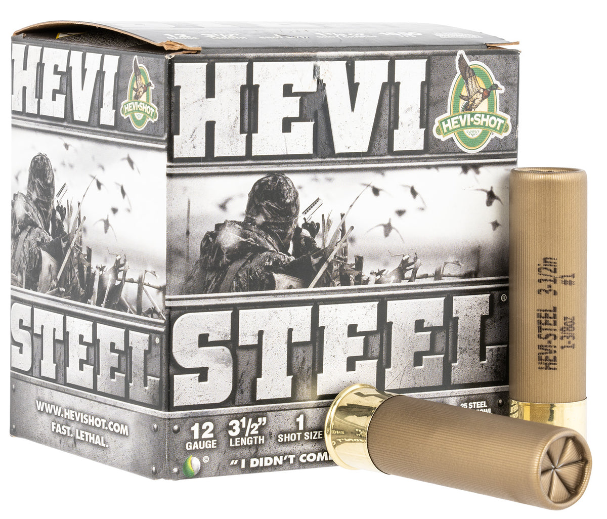 HEVI-Shot 12 Gauge HS65001 HEVI-Steel Waterfowl 3.5" 1-3/8oz 1 Shot