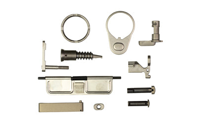 WMD Guns AR-15 Accent Parts Kit Nickel Boron NiB-X Coated Forward Assist Ejection Port Cover Castle Nut Bolt Catch Mag Button Pivot Takedown Pin