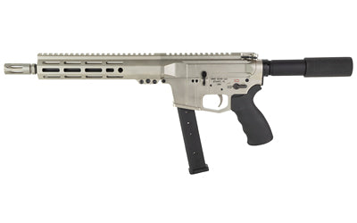 WMD 9mm AR Pistol 10.5" 33rd NiB-X Silver