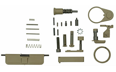 WMD Guns FDE Flat Dark Earth AR-15 Accent Parts Kit Forward Assist Castle Nut Receiver End Plate Bolt Catch Mag Button Pivot Pin Trigger Guard