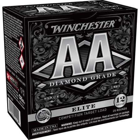Winchester 12 Gauge AADG13007 AA Diamond Grade 2.75" 1-1/8oz 7.5 Shot