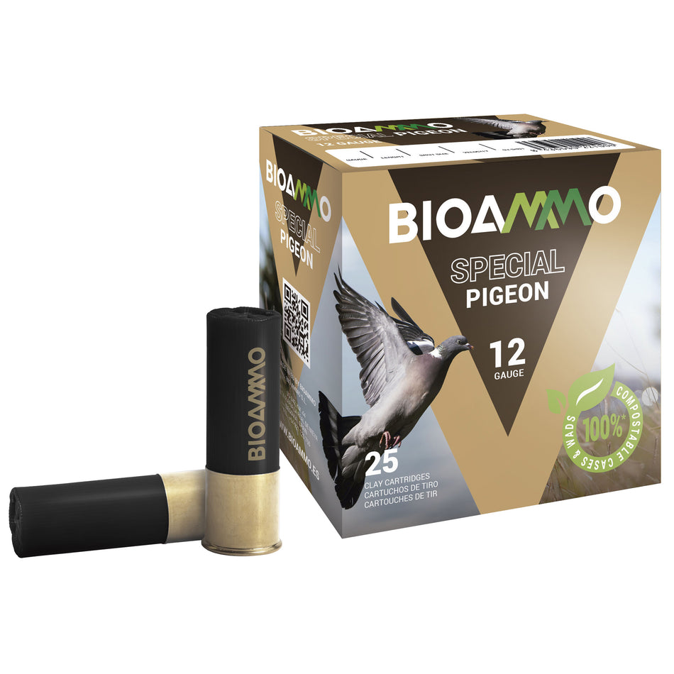 Winchester 12 Gauge BL3680 BIOAMMO DOVE & PIGEON 2.75" 1-1/4oz 8 Shot