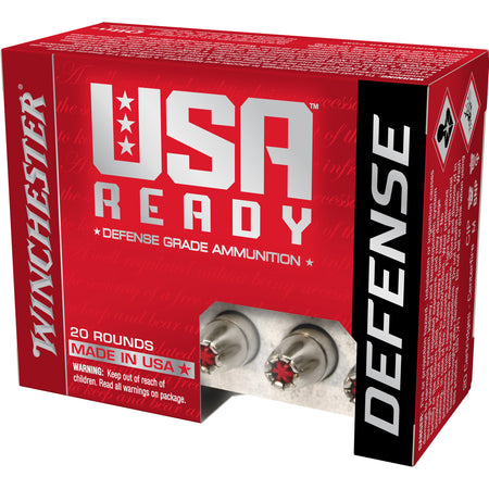 Winchester 10mm Auto RED10 USA Ready Full Metal Jacket Flat Nose FMJFN 180 Grain