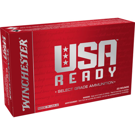 Winchester 6.5mm Creedmoor RED65140 USA READY Open Tip 140 Grain