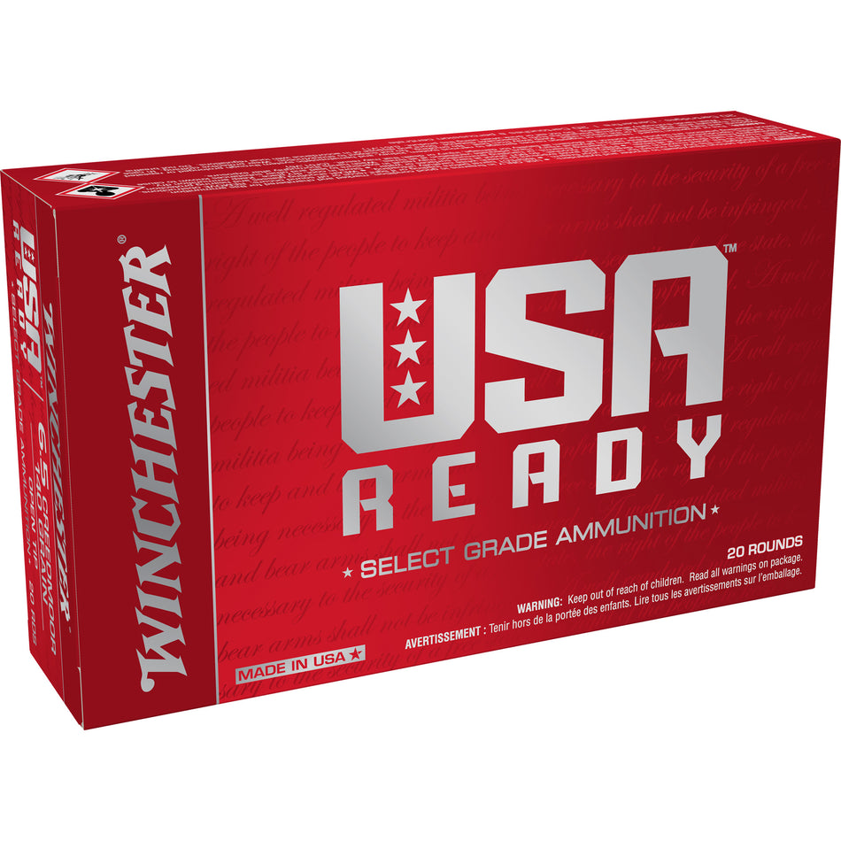 Winchester 6.5mm Creedmoor RED65140 USA READY Open Tip 140 Grain