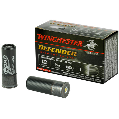 Winchester 12 Gauge S12PDX1S PDX1 Defender PDX1 Defender 2.75" 1oz Rifled Slug