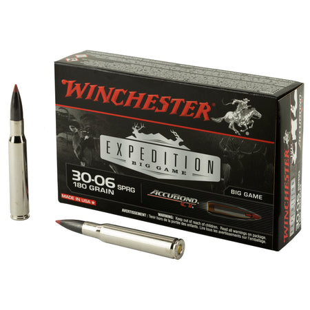 Winchester .30-06 Springfield S3006CT Expedition Big Game AccuBond CT Polymer Tip 180 Grain