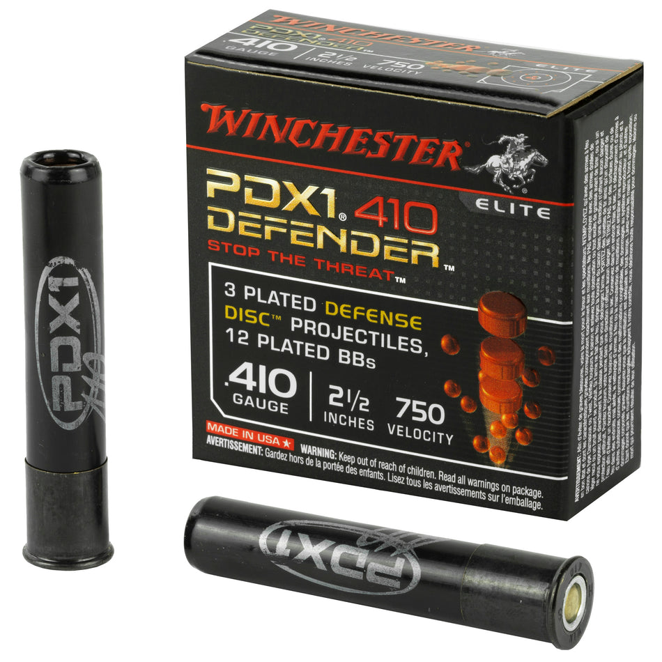 Winchester .410 Bore S410PDX1 PDX1 Defender PDX1 Defender 2.5" Buckshot