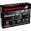 Winchester Ammunition Double X  12 Gauge 3 5   00 Buck  Buckshot  15 Pellets  5 Round Box  250 Round Case SB12L00