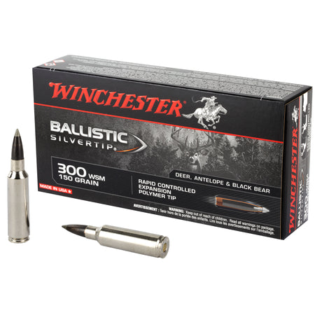 Winchester .300 WSM SBST300S Ballistic Silvertip Polymer Tip PT 150 Grain