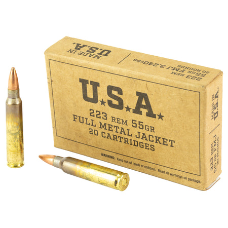 Winchester .223 Remington SG223KW USA Full Metal Jacket FMJ 55 Grain