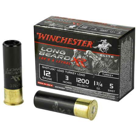 Winchester 12 Gauge STLB1235 Long Beard XR Shot-Lok 3" 1-3/4oz 5 Shot