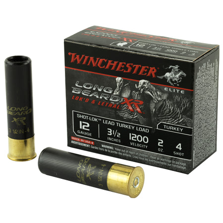 Winchester 12 Gauge STLB12L4 Long Beard XR Shot-Lok 3.5" 2oz 4 Shot