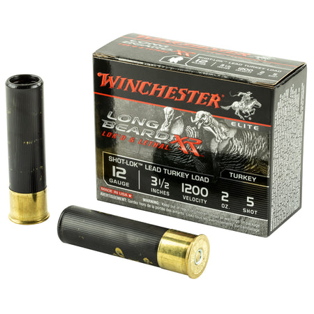 Winchester 12 Gauge STLB12L5 Long Beard XR Shot-Lok 3.5" 2oz 5 Shot