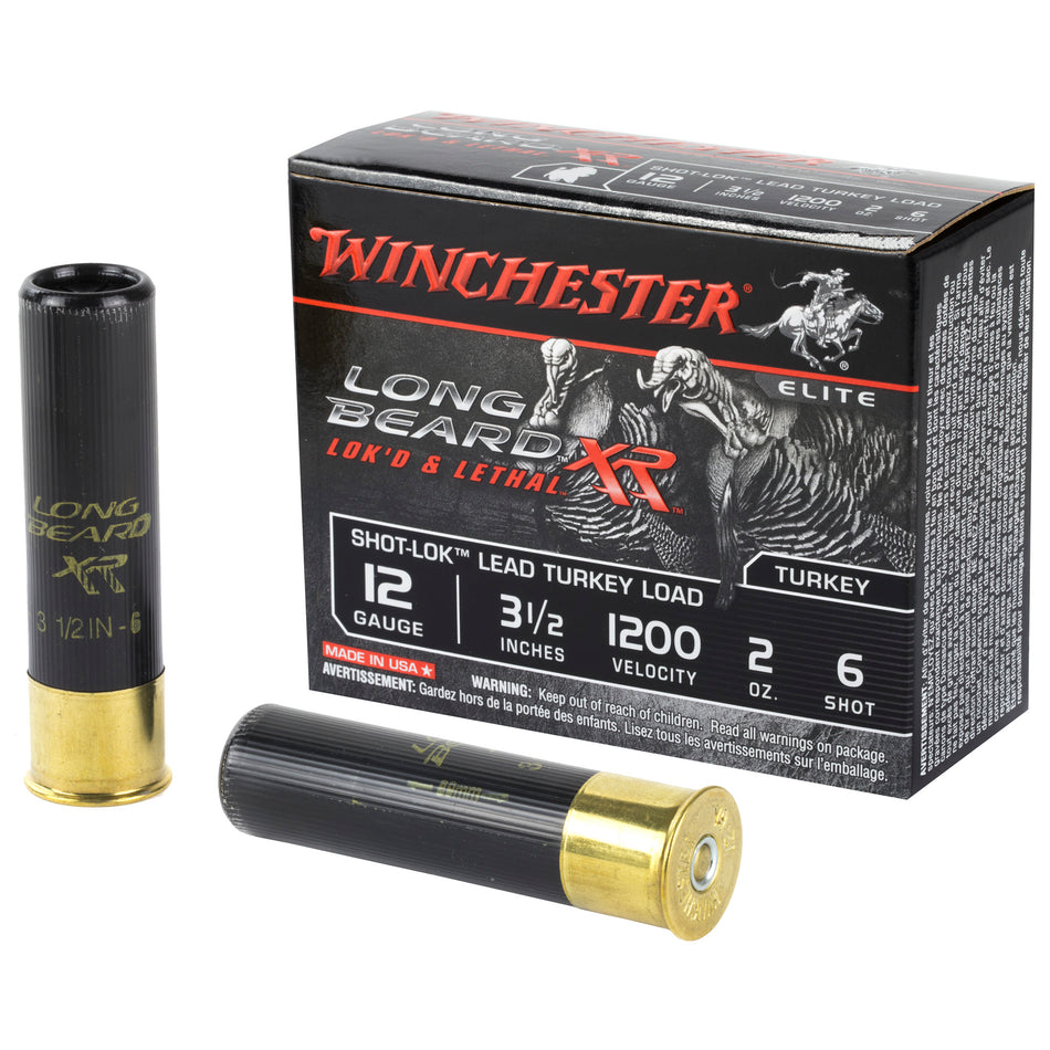 Winchester 12 Gauge STLB12L6 Long Beard XR Shot-Lok 3.5" 2oz 6 Shot