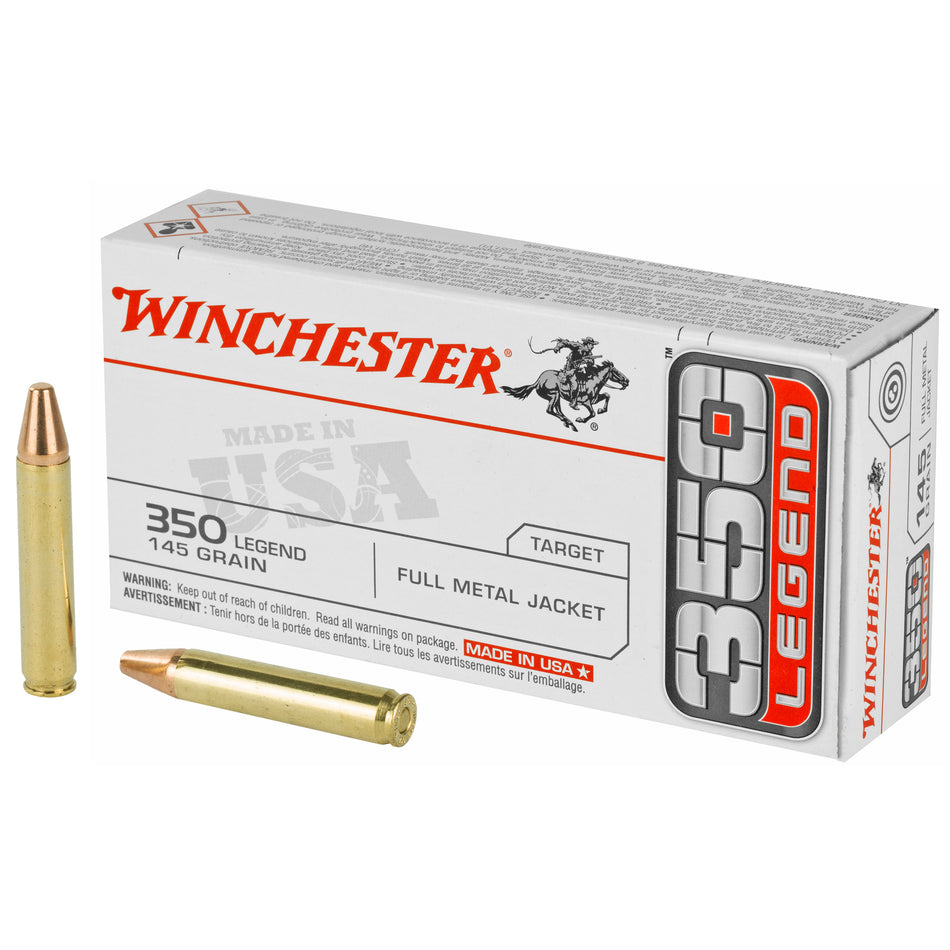 Winchester .350 Legend USA3501 USA Full Metal Jacket FMJ 145 Grain