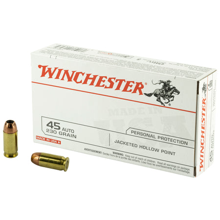 Winchester .45 ACP/Auto USA45JHP USA Jacketed Hollow Point JHP 230 Grain
