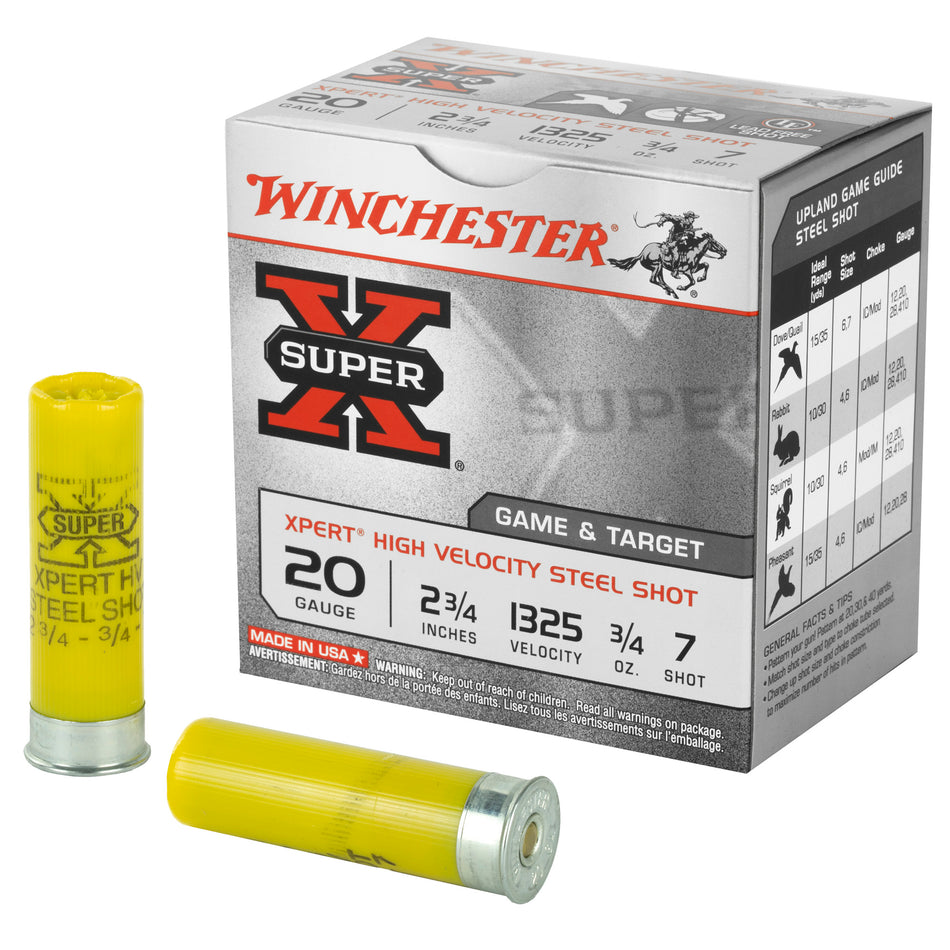 Winchester 20 Gauge WE20GT7 Super X Xpert 2.75" 3/4oz 7 Shot