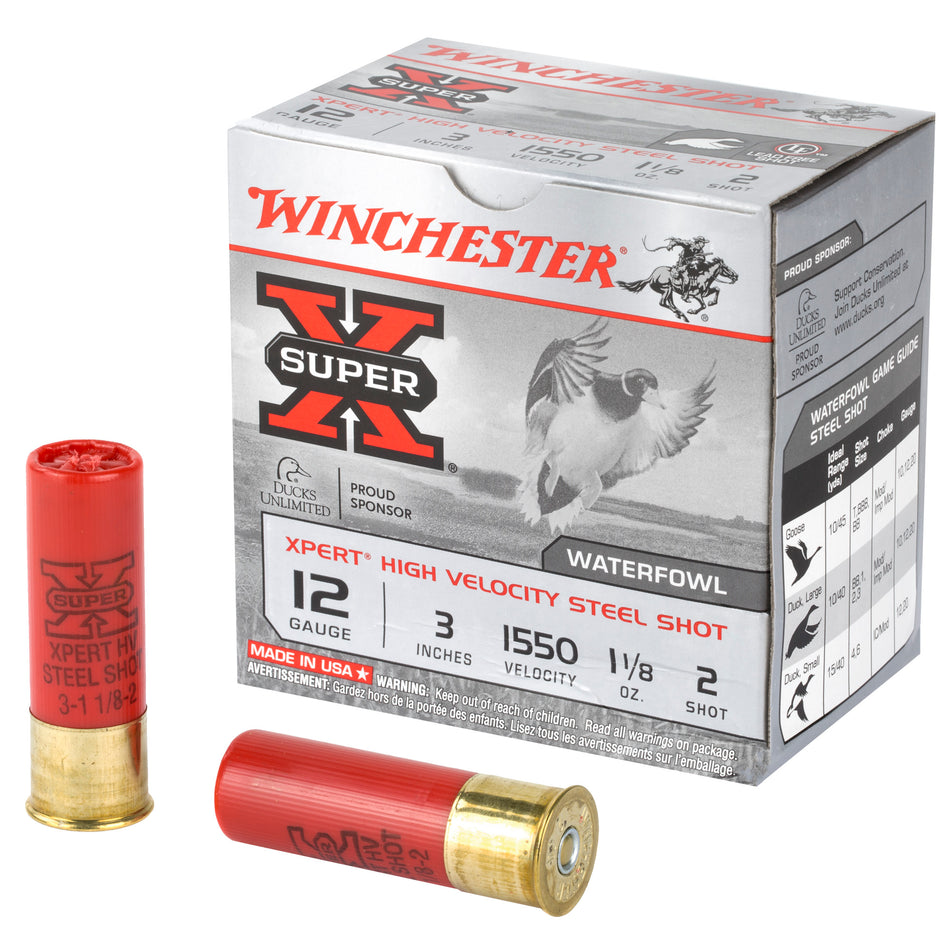 Winchester 12 Gauge WEX1232 Super X Xpert 3" 1-1/8oz 2 Shot