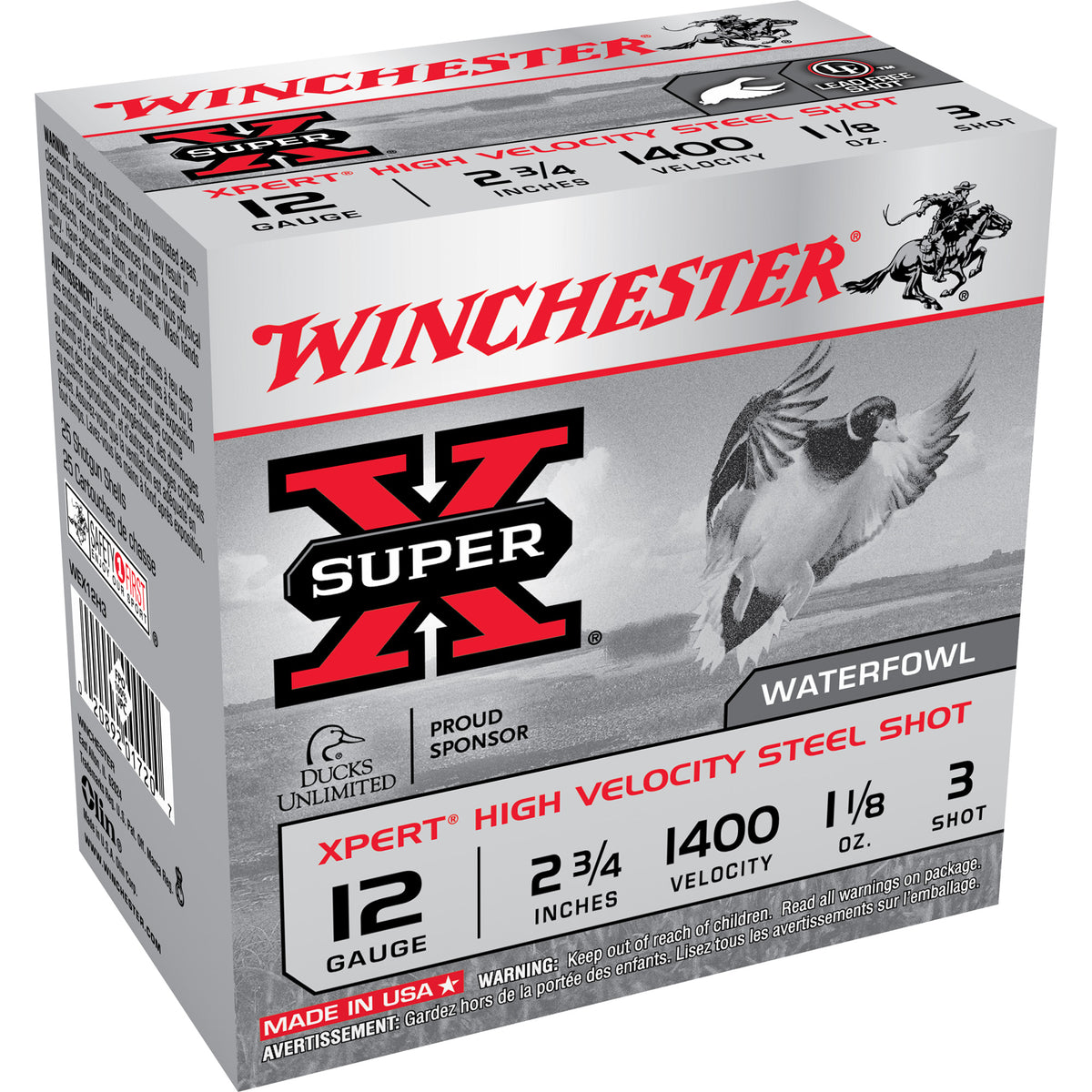 Winchester 12 Gauge WEX12H3 Super X Xpert 2.75" 1-1/8oz 3 Shot