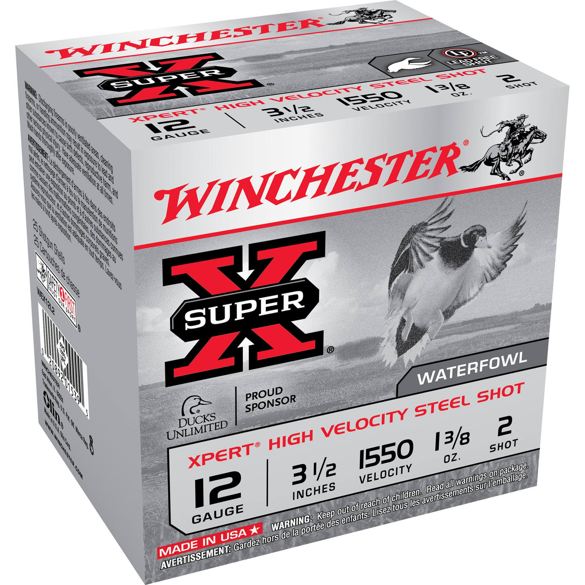 Winchester 12 Gauge WEX12L2 Super X Xpert 3.5" 1-3/8oz 2 Shot