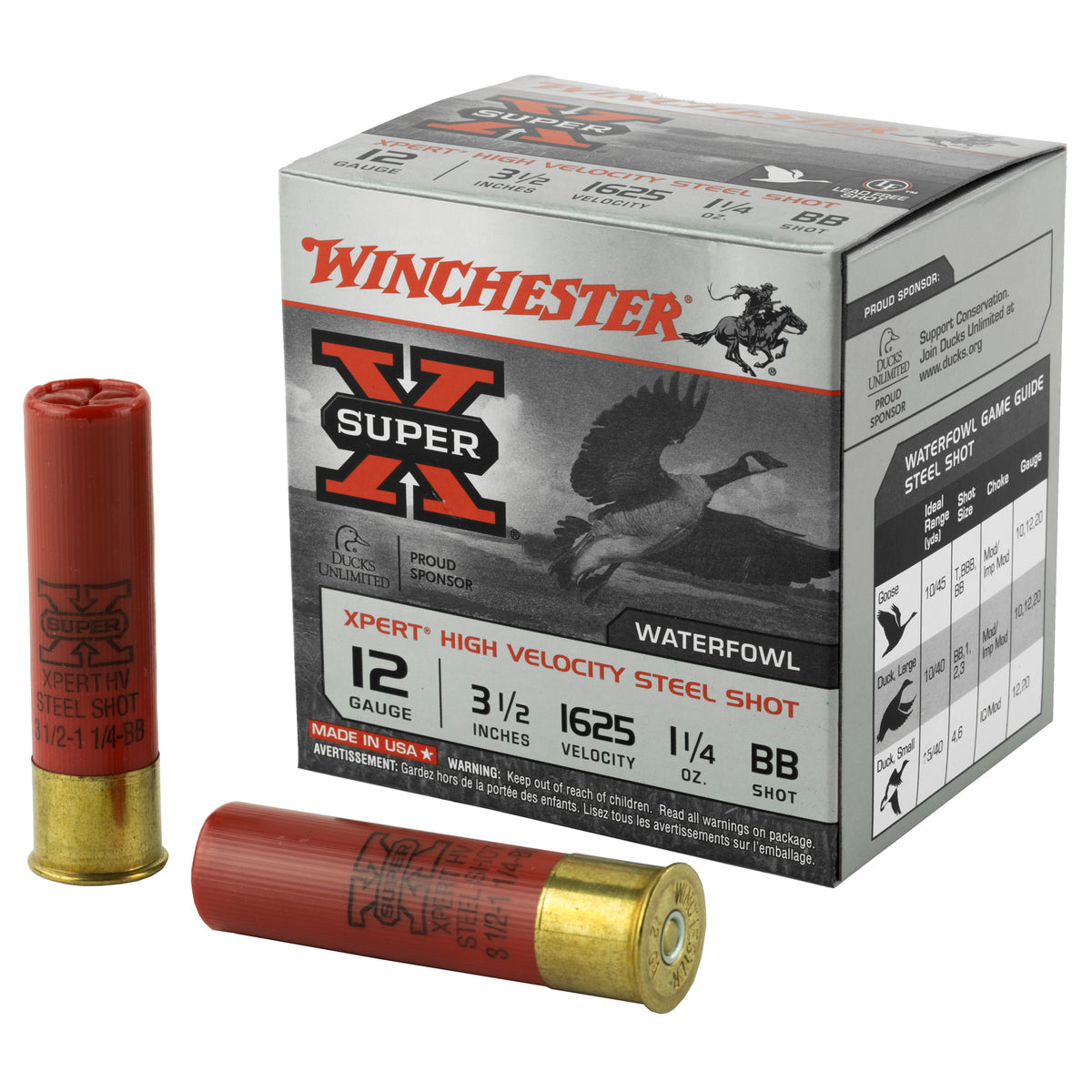 Winchester 12 Gauge WEX12LMBB Super X Xpert 3.5" 1-1/4oz BB